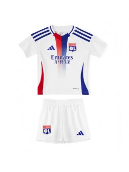 Billige Olympique Lyonnais Hjemmedraktsett Barn 2024-25 Kortermet (+ Korte bukser)